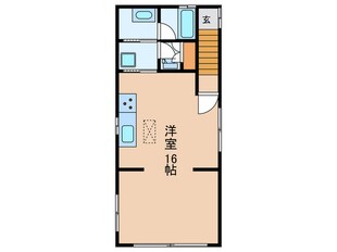 四谷ハイツの物件間取画像